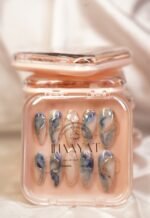 Ocean Marble Nails - Image 4