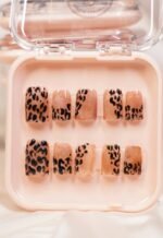 Golden Leopard Nails - Image 2